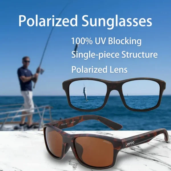 Water Sports Floating Sunglasses · Brown JF129 - Image 7
