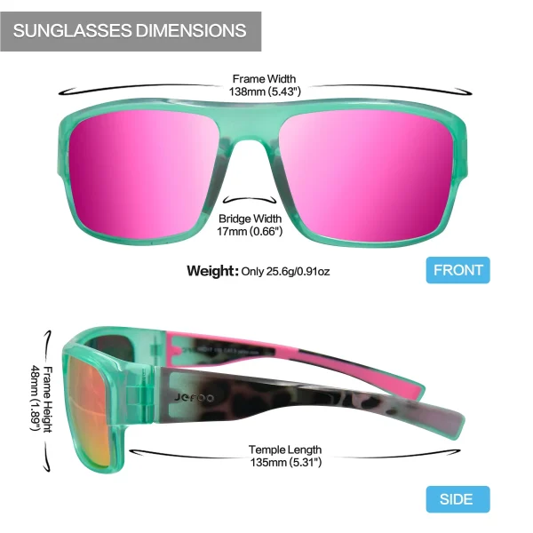 Beach Floating Sunglasses · Coral Sea JF239 - Image 7