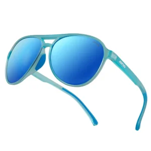 Chic Aviator Sunglasses · Sky Blue JF119