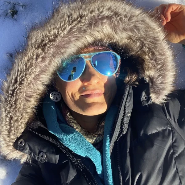 Chic Aviator Sunglasses · Sky Blue JF119 - Image 7