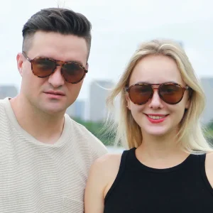 Classic Aviator Sunglasses · Tortoise JF119