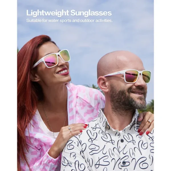 Cute Fishing Sunglasses · Pearl Pink JF139 - Image 6