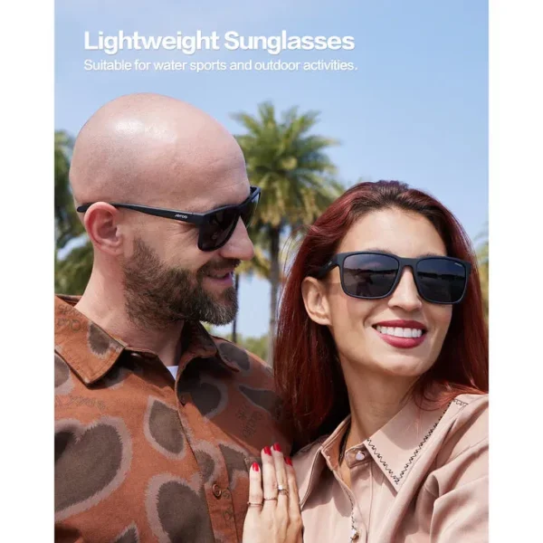 Fishing Sunglasses For Men And Women · Matte Black JF139 - Image 2