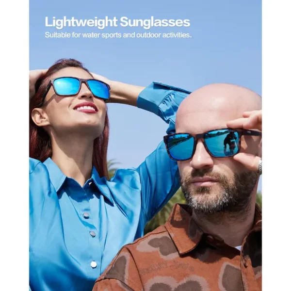 Retro Fishing Sunglasses · Blue Pacific JF139 - Image 2