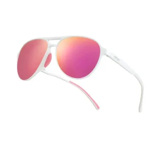 Elegant Aviator Sunglasses · Flamingo Pink JF119