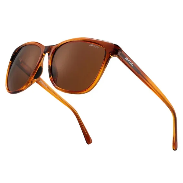 Fashion Cat Eye Sunglasses · Crystal Auburn JF169