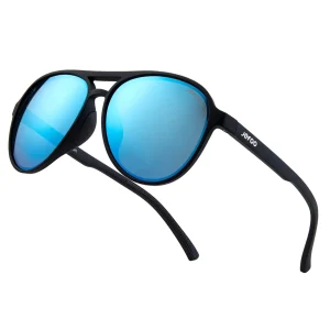 Fishing Aviator Sunglasses · Ice Blue JF119