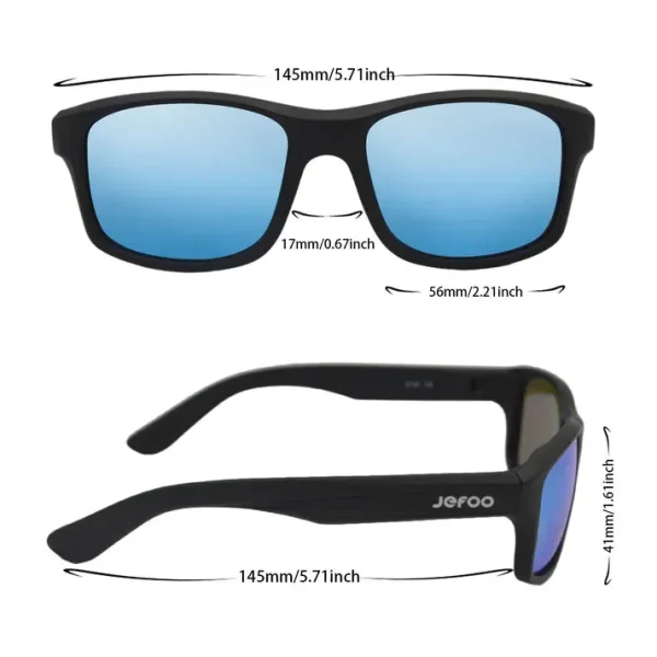 Fishing Floating Sunglasses · Ice Blue JF129 - Image 8