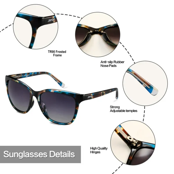 Stylish Cat Eye Sunglasses · Galaxy Fantasy JF169 - Image 4