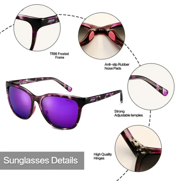 Vintage Cat Eye Sunglasses · Rosemary Beach JF169 - Image 4
