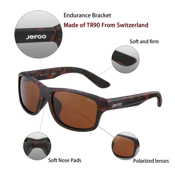 Water Sports Floating Sunglasses · Brown JF129 - Image 5