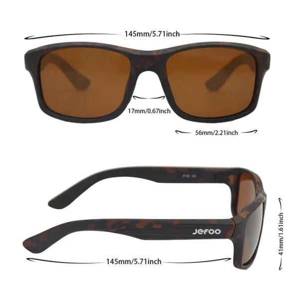 Water Sports Floating Sunglasses · Brown JF129 - Image 6