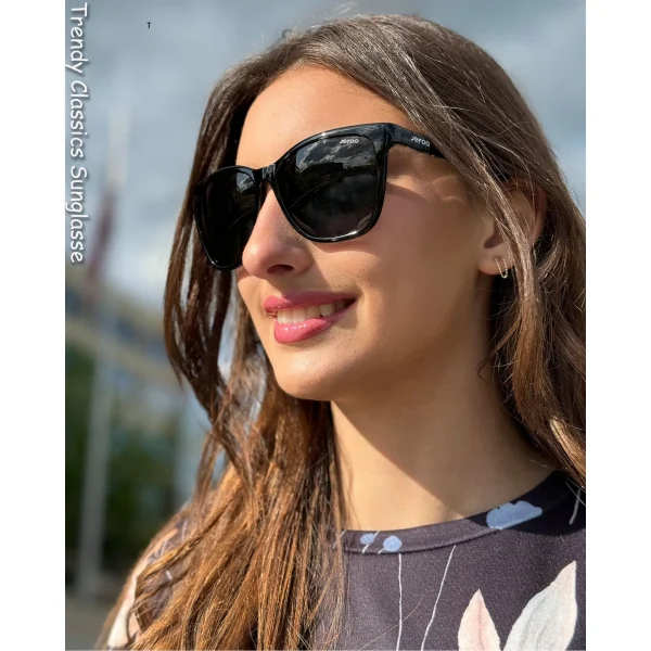 Cat Eye Sunglasses For Women And Men · Night Theater JF169 - Image 7