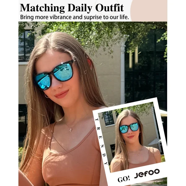 Retro Cat Eye Sunglasses · Blue Danube JF169 - Image 7