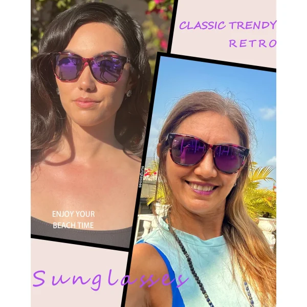 Vintage Cat Eye Sunglasses · Rosemary Beach JF169 - Image 7