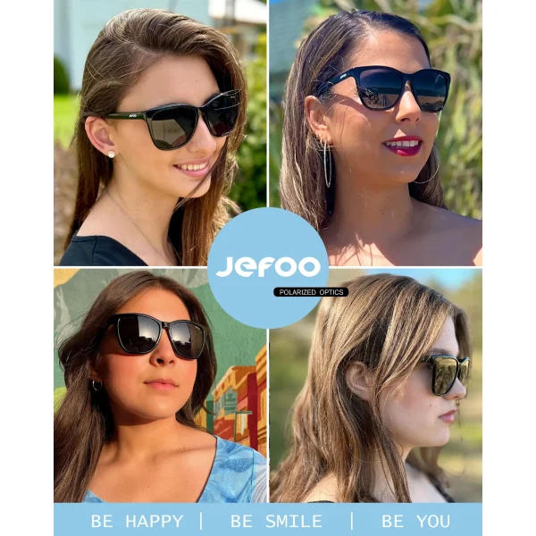 Cat Eye Sunglasses For Women And Men · Night Theater JF169 - Image 6