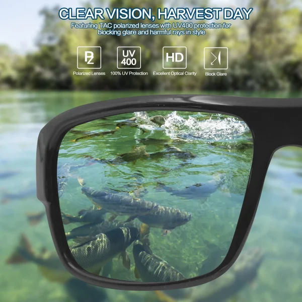 Classic Fishing Floating Sunglasses · Blue Breeze JF239 - Image 7