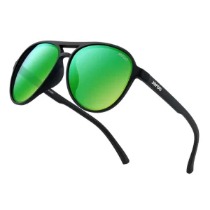 Men Aviator Sunglasses · Moss Green JF119