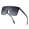 Oversized Flat Top Sunglasses · Twilight Poetry JF159