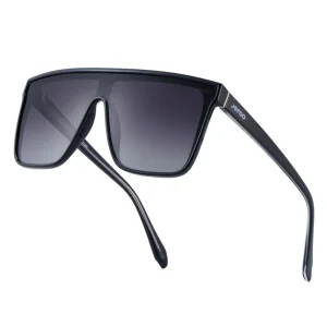 Oversized Flat Top Sunglasses · Twilight Poetry JF159