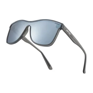 Oversized One-Lens Sunglasses · Dynasty Silver JF189