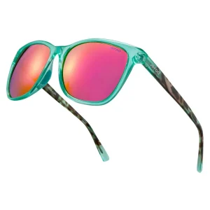 Polarized Cat Eye Sunglasses · Caribbean Aqua JF169