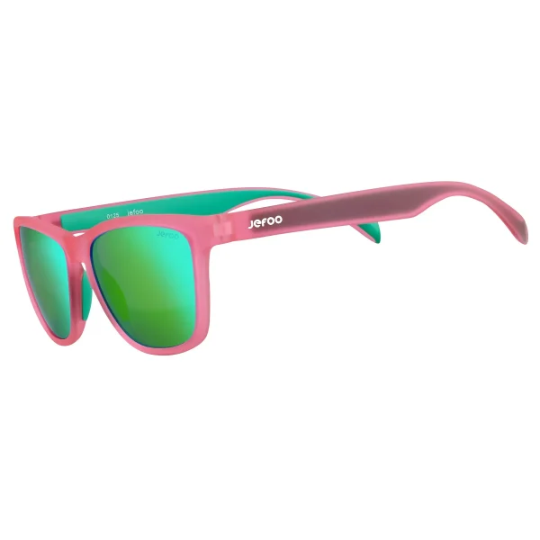 Cute Running Square Sunglasses · Raspberry Crush JF219 - Image 5
