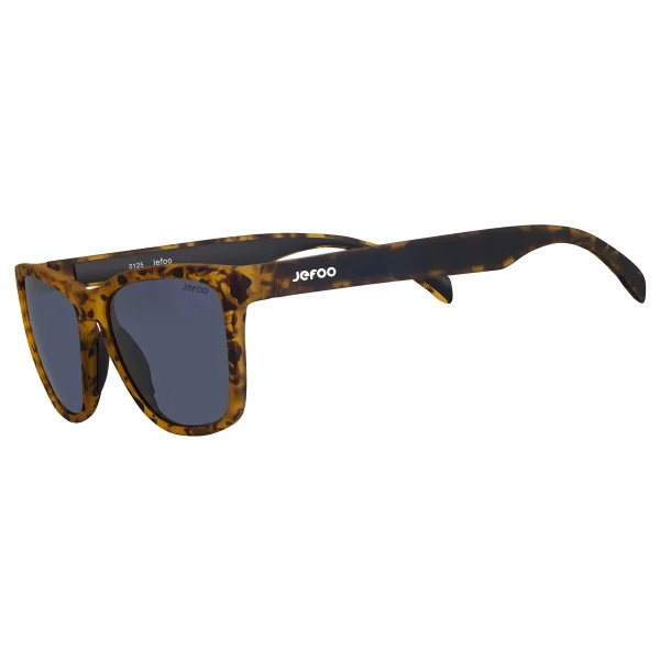 Retro Square Running Sunglasses · Nutty Expresso JF219 - Image 5
