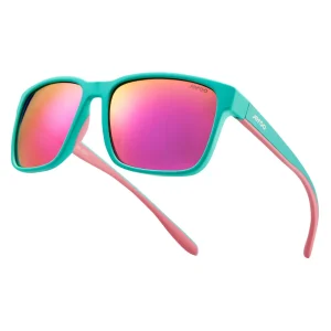 Stylish Fishing Sunglasses · Magenta Turquoise JF139