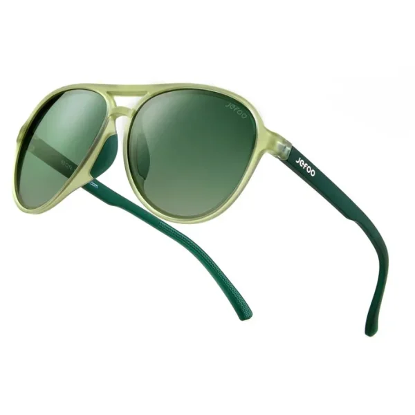 Tinted Aviator Sunglasses · Foliage Green JF119