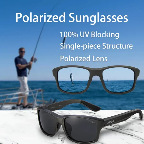 Modern Floating Sunglasses · Black JF129 - Image 7